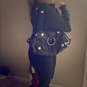 Gustto Black Handbag